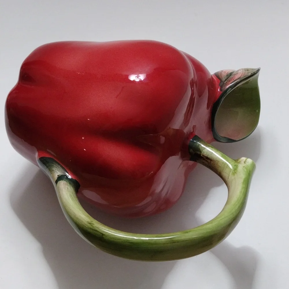 Williams Sonoma, ceramic apple jug .